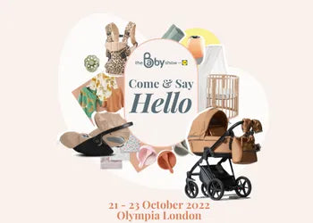 Baby Show London, from 21-23 October 2022. We will be there!