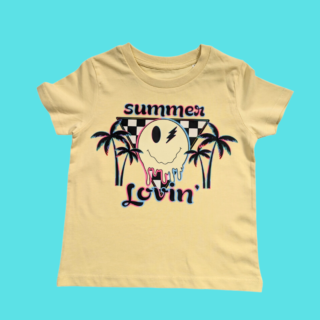 Summer Loving - Organic Printed T-Shirt