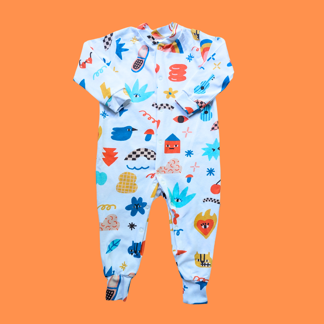 Colourful Characters - Sleepsuit