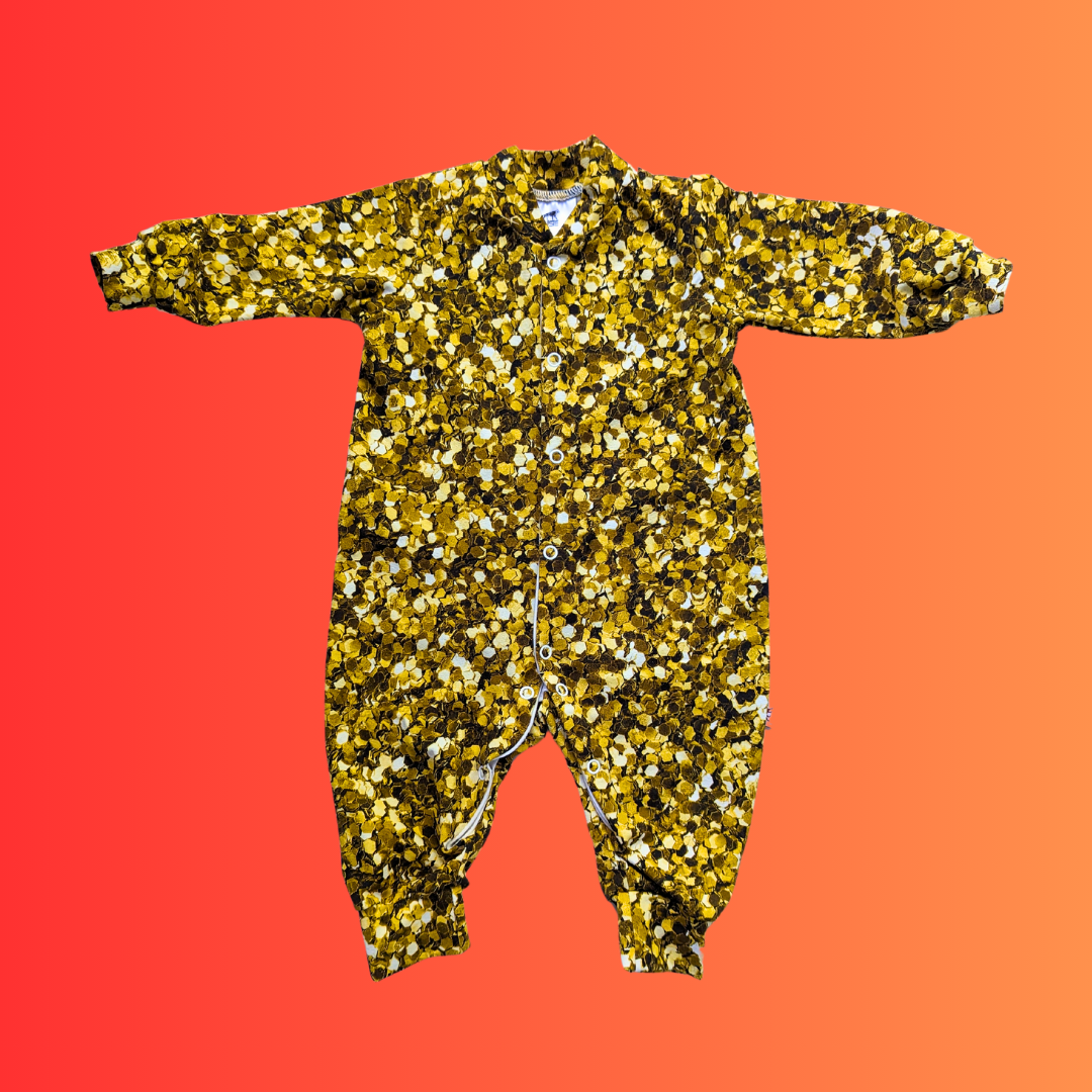 Gold Glitter - Sleepsuit