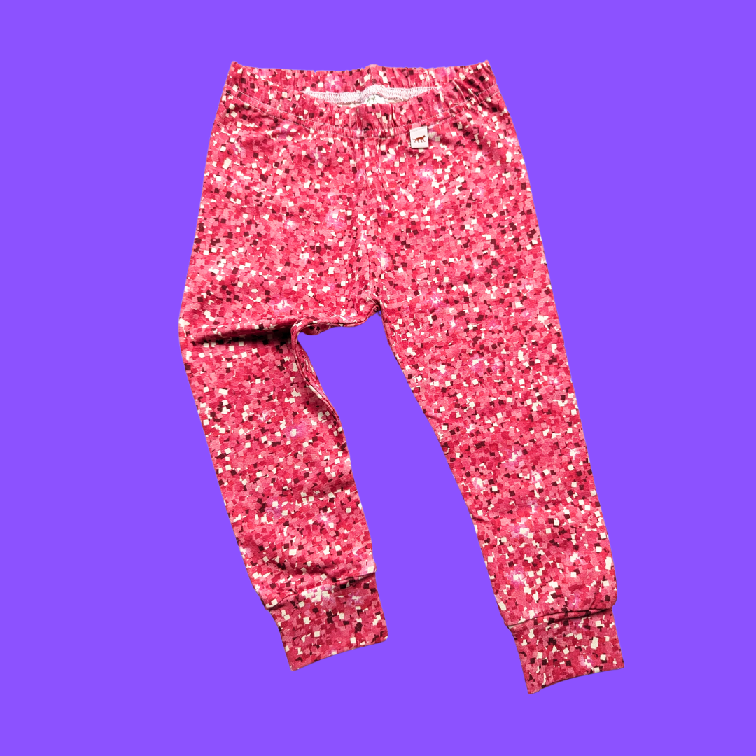 Pink Glitter - Leggings