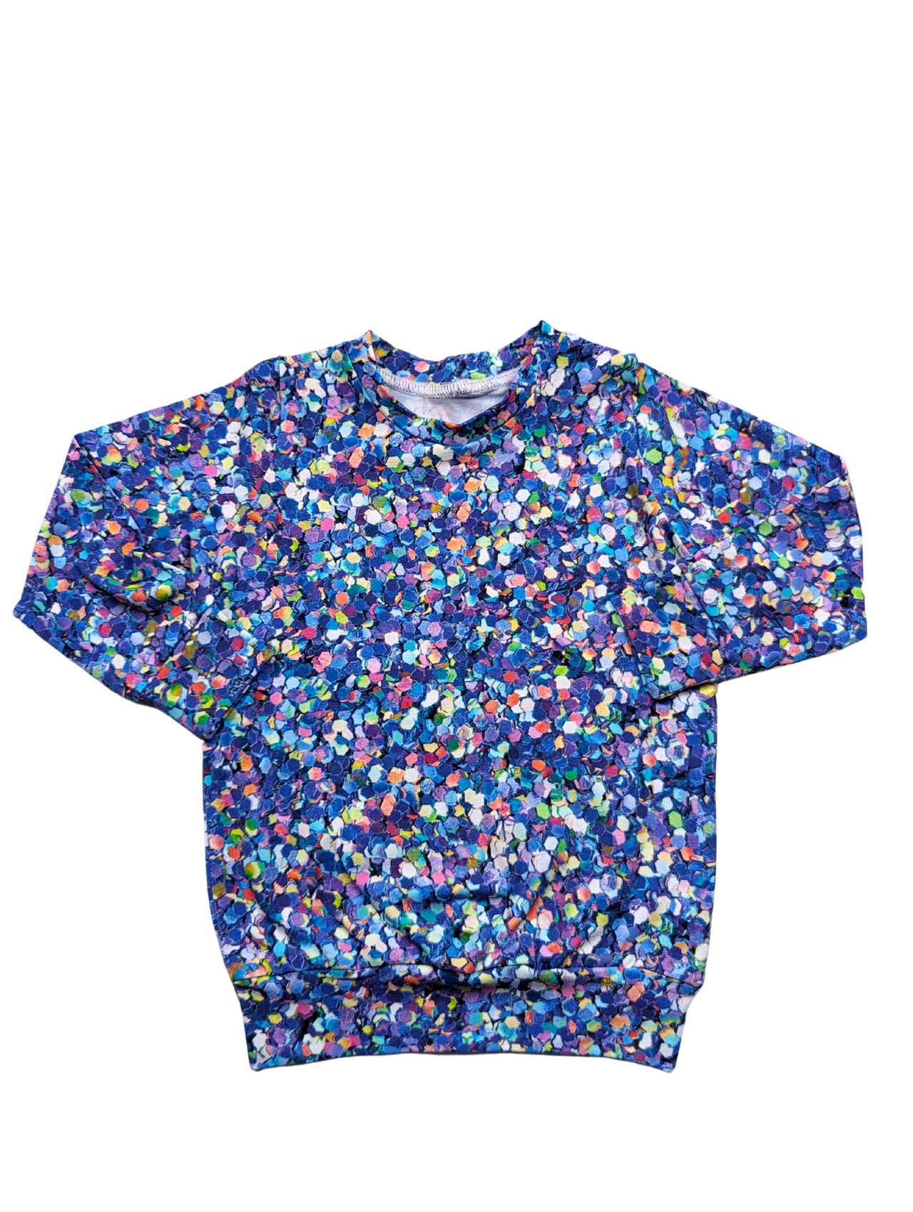 READY TO SHIP //  Glitter - Long Sleeve Top 18-24m